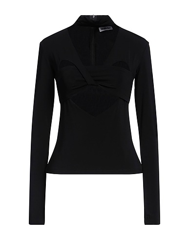AMBUSH Top Black 92% Viscose, 8% Elastane
