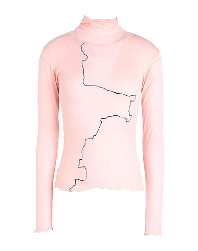 BASERANGE T-shirt Light pink 100% Organic cotton