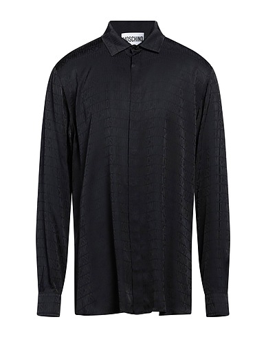 MOSCHINO Patterned shirt COUTURE Black 100% Viscose