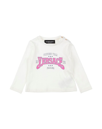 VERSACE YOUNG T-shirt White 100% Cotton