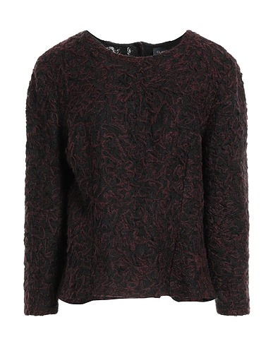 CAVALLI CLASS Top Plum 50% Wool, 50% Cotton