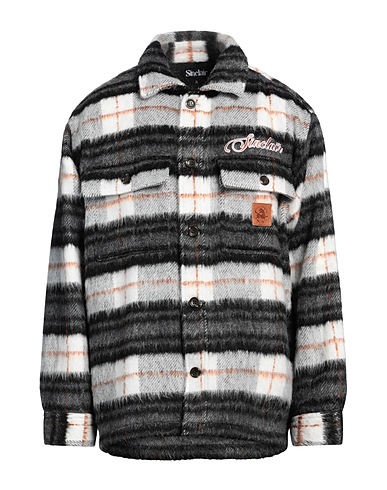 SINCLAIR Checked shirt Grey 100% Polyester