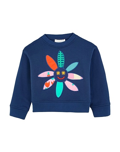 STELLA McCARTNEY KIDS Sweatshirt Navy blue 100% Cotton