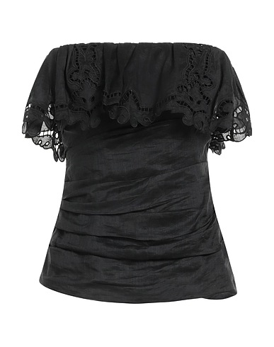 ISABEL MARANT Top Black 100% Cotton