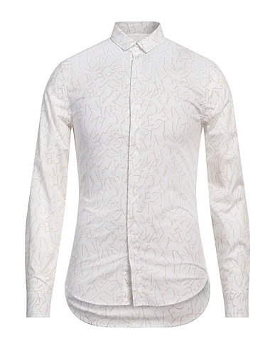 ARMANI EXCHANGE Patterned shirt 97% Cotton, 3% Elastane