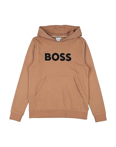 BOSS Sweatshirt Kamel 87% Baumwolle, 13% Polyester, Elastan