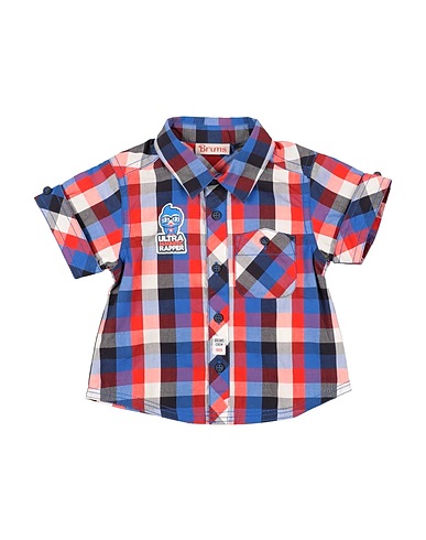 BRUMS Patterned shirt Red 100% Cotton