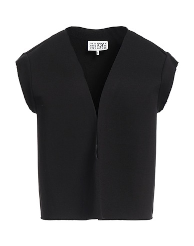 MM6 MAISON MARGIELA Sweatshirt Black 66% Cotton, 34% Polyester