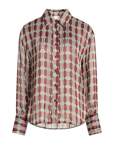 ANONYME DESIGNERS Patterned shirts & blouses Light green 100% Polyester