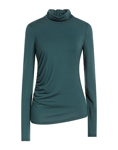 1-ONE T-shirt Verde petrolio 95% Viscosa, 5% Elastan