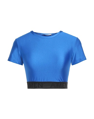 HOUSE OF AMEN Crop top Blu china 80% Poliammide, 20% Elastan