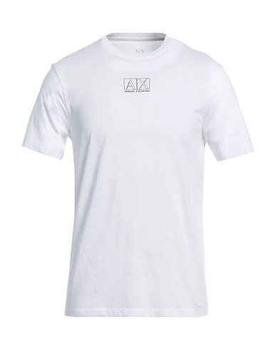 ARMANI EXCHANGE T-shirt Bianco 100% Cotone