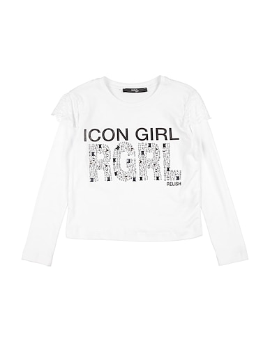 RELISH T-shirt White 100% Cotton