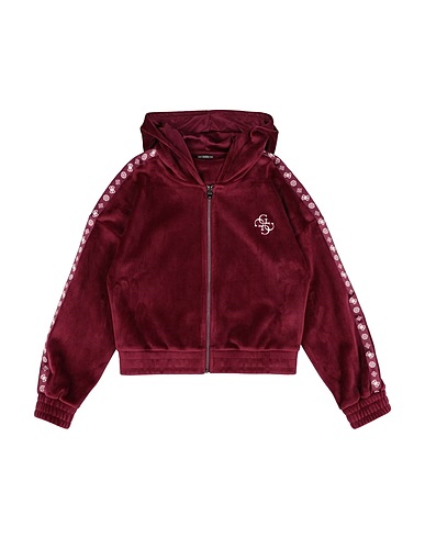 GUESS Felpa Bordeaux 95% Poliestere, 5% Elastan