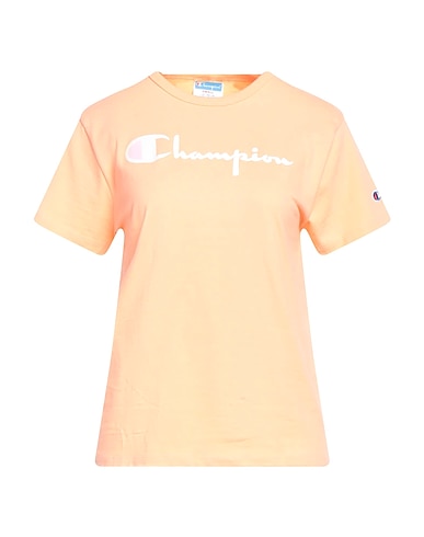CHAMPION T-shirt Albicocca 100% Cotone