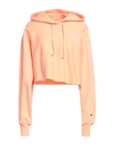 CHAMPION Hooded sweatshirt Coral 82% Cotton, 18% Polyester