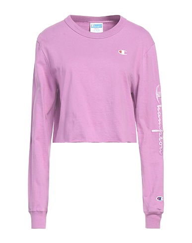 CHAMPION Crop top Purple 100% Cotton