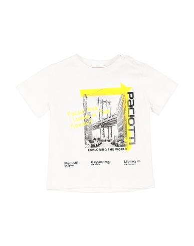 PACIOTTI T-shirt White 100% Cotton