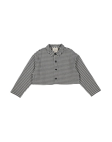 DOUUOD Patterned shirts & blouses Black 100% Cotton