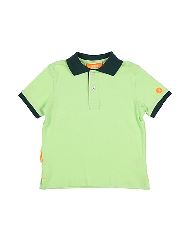 SUNS BOARDS Polo Verde chiaro 95% Cotone, 5% Elastan