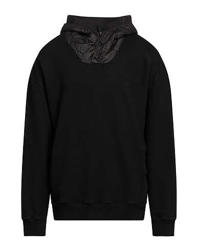 TEN C Hoodie Schwarz 100% Baumwolle, Polyester, Polyamid