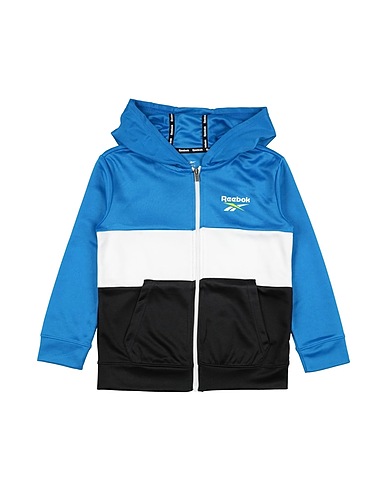 REEBOK Felpa Azzurro 100% Poliestere