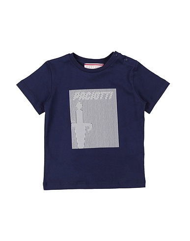 PACIOTTI T-shirt Navy blue 100% Cotton