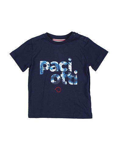 PACIOTTI T-shirt Navy blue 100% Cotton