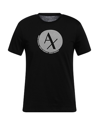 ARMANI EXCHANGE T-shirt Black 100% Pima Cotton
