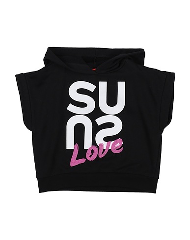 SUNS BOARDS Sweatshirt Black 100% Cotton