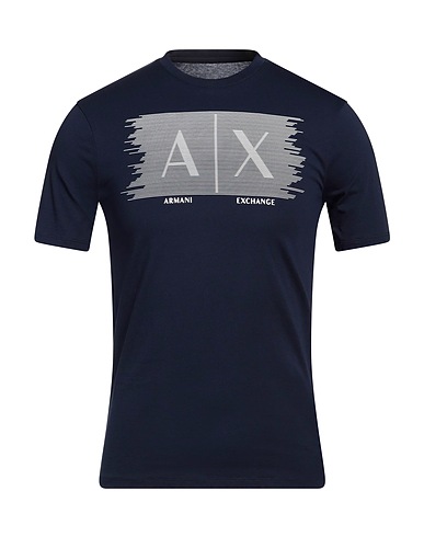 ARMANI EXCHANGE T-shirt Navy 100% Cotton