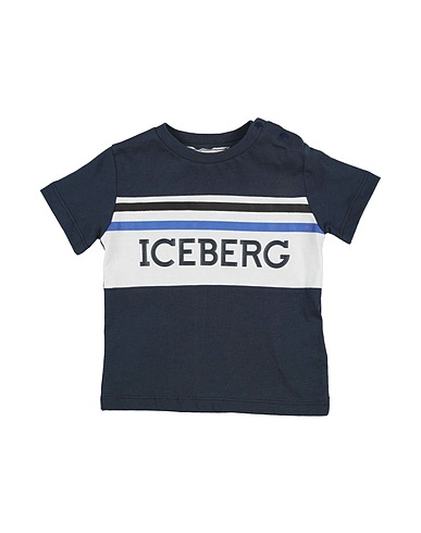 ICEBERG T-Shirt Marineblau 100% Baumwolle