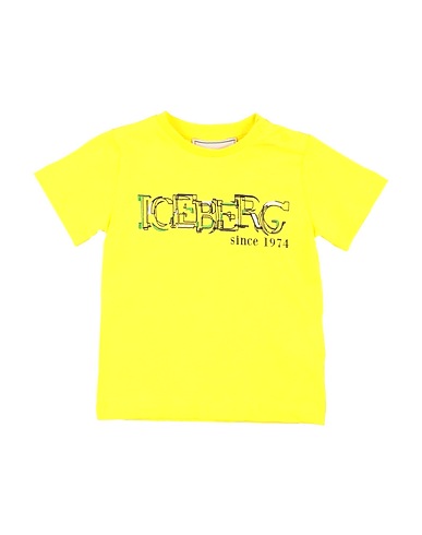 ICEBERG T-shirt Yellow 100% Cotton