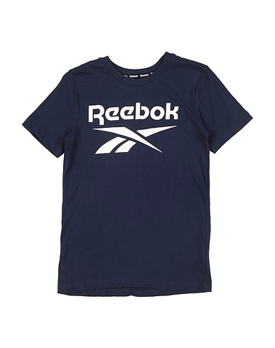REEBOK T-shirt Midnight blue 100% Cotton