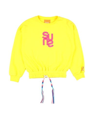 SUNS BOARDS Sweatshirt Yellow 89% Cotton, 11% Polyester