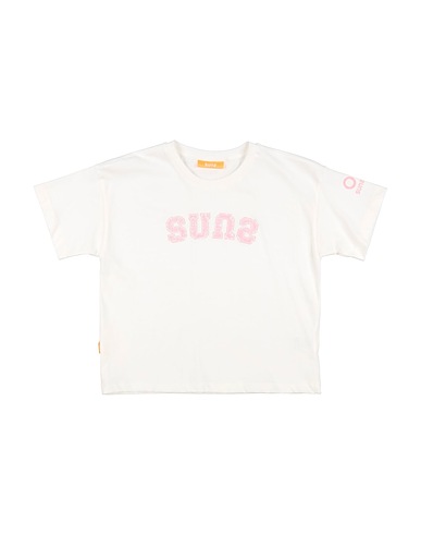 SUNS BOARDS T-shirt White 100% Cotton