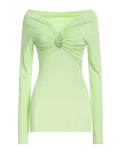 BLUMARINE T-shirt Light green 93% Viscose, 7% Elastane