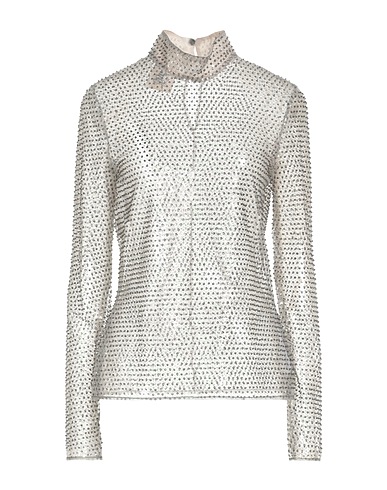 SEMICOUTURE Top Silver 100% Polyester