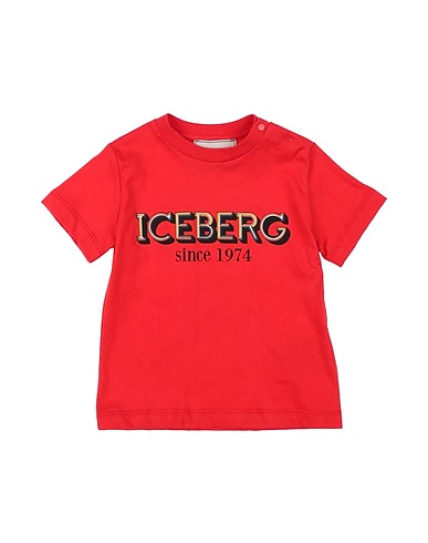 ICEBERG T-shirt Red 100% Cotton
