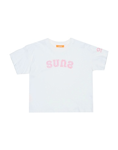 SUNS BOARDS T-shirt White 100% Cotton