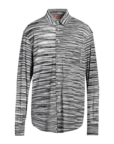 MISSONI Patterned shirt Black 100% Cotton
