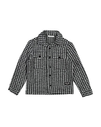 PAOLO PECORA Patterned shirt Black 100% Polyester