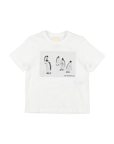 EMPORIO ARMANI T-shirt White 100% Cotton, Polyester
