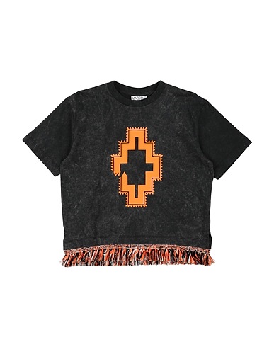 MARCELO BURLON T-shirt Antracite 100% Cotone