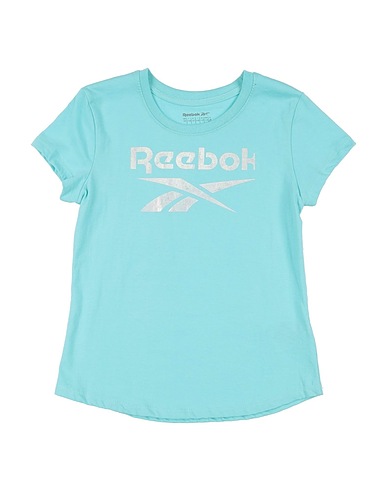 REEBOK T-shirt CELESTE 100% Cotton