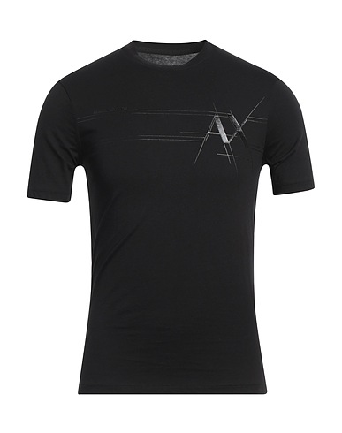 ARMANI EXCHANGE T-shirt Black 100% Cotton