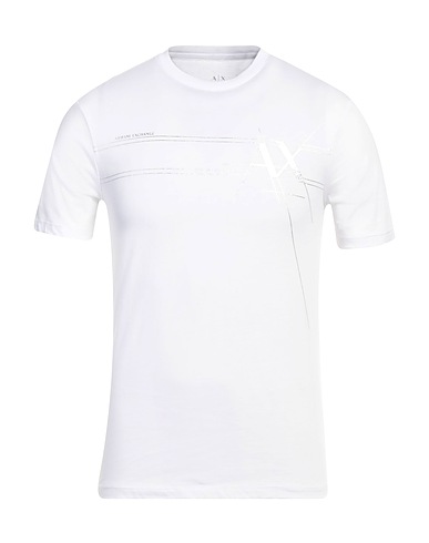ARMANI EXCHANGE T-shirt White 100% Cotton
