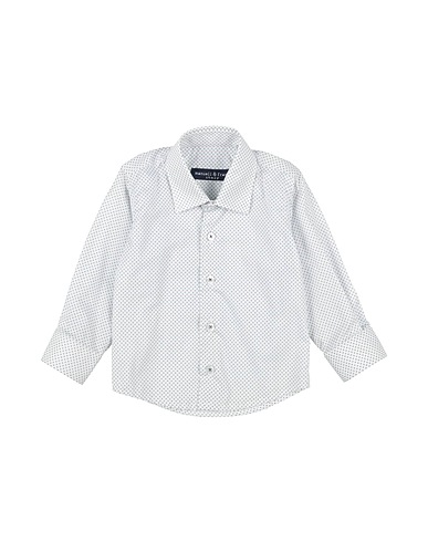 MANUELL & FRANK Patterned shirt 98% Cotton, 2% Elastane