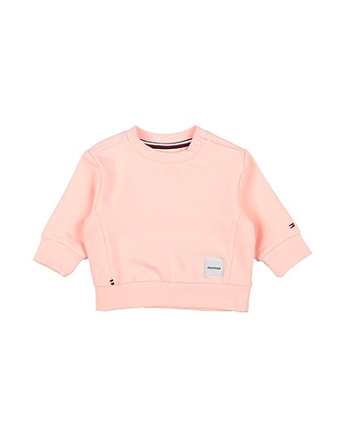 TOMMY HILFIGER Sweatshirt Light pink 95% Cotton, 5% Elastane