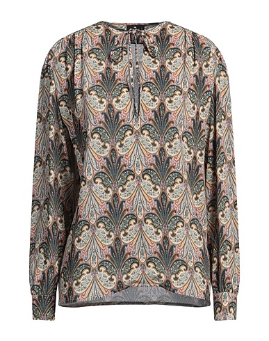 ETRO Top Military green 97% Viscose, 3% Elastane